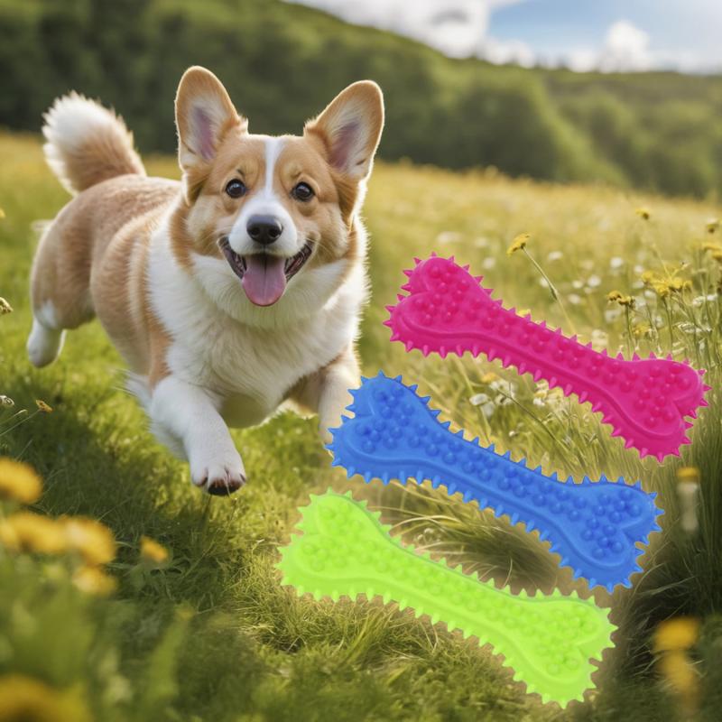 Pet toy, bone,  in assortment