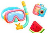 Everything for a summer vacation