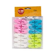 Clips, 12 pcs., in assortment