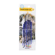 Painting Brushes Set 6 Pcs Kids-Dark Blue
