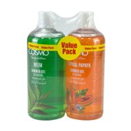Shower gel, Cosmo, 480 ml x 2