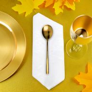 Tea spoon, 16.5 cm, gold