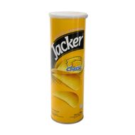 ORIENTAL JACKER POTATO CRISPS 150G CAN CHEESE