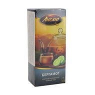 Black tea Lisma Bergamot, 25 bags