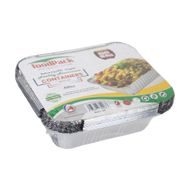Aluminium container,10 pcs/pkt