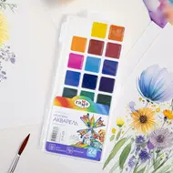 Classic watercolor set, 24 colors