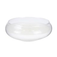 Scented candle in glass