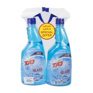 TAJ WINDOW CLEANER 2x800ML BLUE ECONOMY