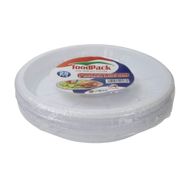 Plastic Plate 9, 25 pcs
