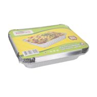 Aluminium container, 10 pcs/pkt