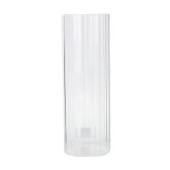 Glass vase, 25 cm