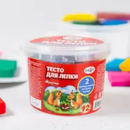 Modeling clay with 2 masterclasses, 12 colors