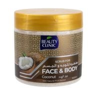 Beauty Clinic B&Face Scrub Coconut 500Ml