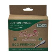 Cotton Buds Elegant Paper Sticks 200Pcs