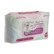 BABY WIPES ROSE SCENT 100ps