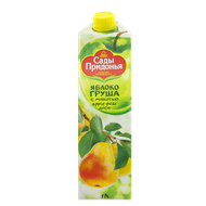 Juice with pulp Sady Pridonya Apple&Pear 1 L