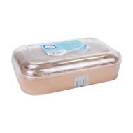 Soap dish, 14x8 cm,BATH REPUBLIC-Gold