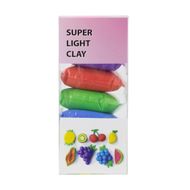 Super light clay, 6 colors