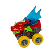 CAR WITH BIG WHEELS (INERTIAL) WITH LIGHT-Blue