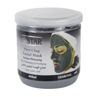 Star Facial Mask 450Ml Charcoal