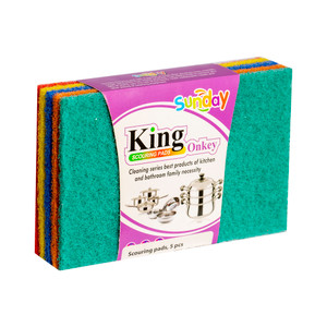 Scouring pads, 5 pcs.