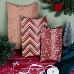 Set of gift boxes, Snow fantasy, 3 pcs., assorted
