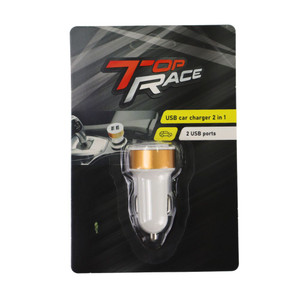 USB car charger 2 in 1