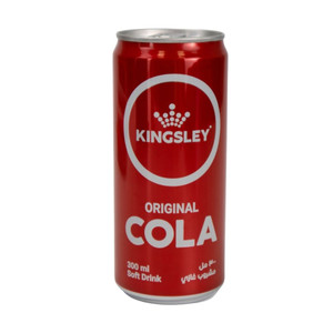 Kingsley Cola Can 300ml