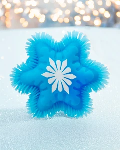 Christmas anti-stress toy with light, Snow Fantasy, assorted