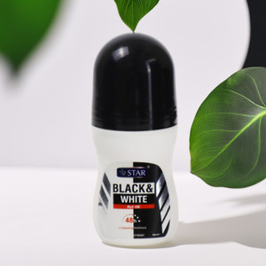 Anti-perspirant roll-on "Black&White", Star, 50 ml