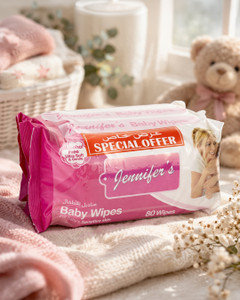 Baby wet wipes, Jennifer's, 3х80 pcs.