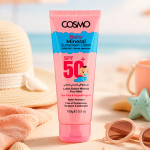 Baby Sunscreen Lotion Cosmo Spf50+ 100G