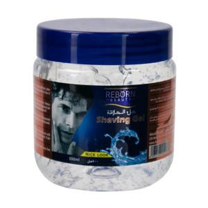 REBORN BEAUTY-SHAVING GEL-CLEAR-500ML