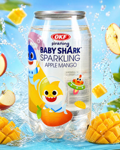 Babyshark Sparkling Apple Mango 350ml