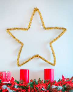 Christmas tinsel, 100 pcs, assorted