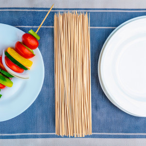 BBQ sticks, 100 pcs.