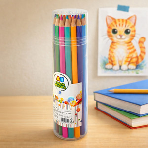 Color pencils, 24 pcs