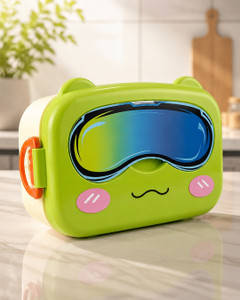 Lunch box with cutlery, 770 ml, assorted
