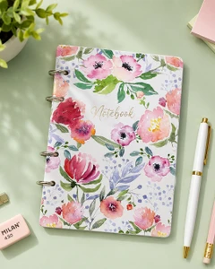 Notebook with removable block, assorted