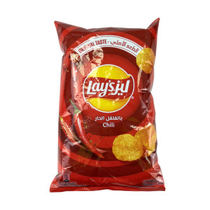 Potato Chips LAYS Chili, 155 g