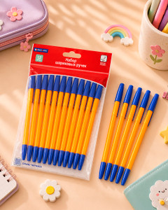 Blue ballpoint pens, Block&Note, 12 pcs.