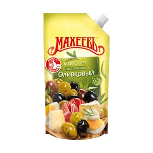 Майонез Махеевъ Оливковый д/п 190гр