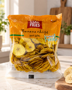 Snack STAR FRIES  Banana Chips 125g
