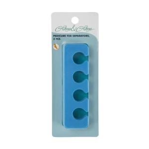 PEDICURE TOE SEPARATORS, 2PCS, Glam&Glam