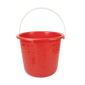 Plastic Bucket 8L-Red