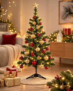 Artificial spruce, Snow fantasy, 70 cm, assorted