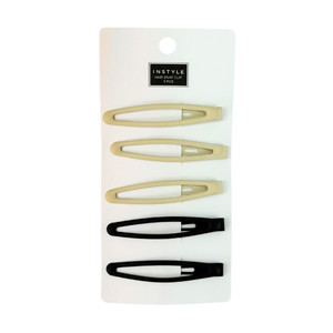 Hair snap clip, 5 pcs