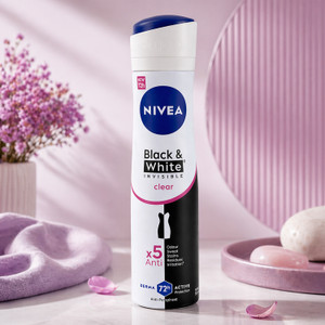 Women's deodorant Nivea Black&White, 150 ml