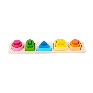 WOODEN SORTERS GEOMETRIC SHAPES