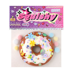 Squeeze toy Donut, assorted